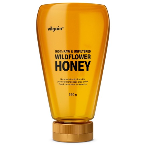 Vilgain Miód Wielokwiatowy Płynny - 100% naturalny (320g)