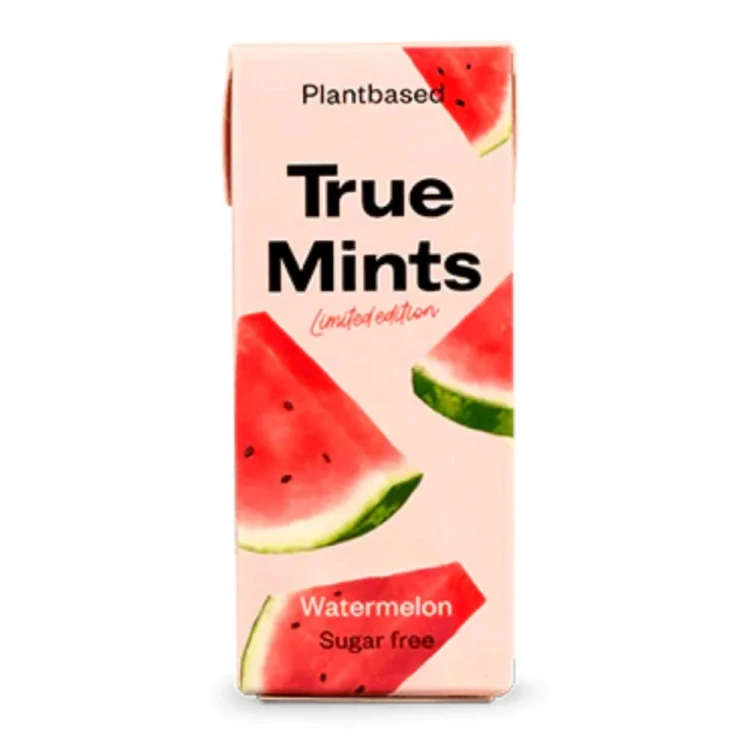 True Mints MIX Smaków – 9 szt. Miętówki, pastylki bez cukru (z Danii)