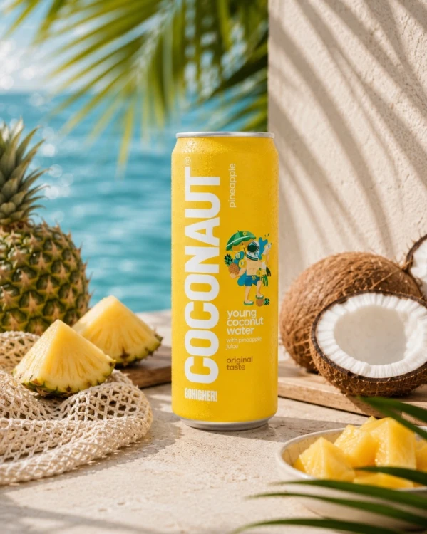 ANANAS Woda kokosowa niegazowana Coconaut 0,32 l