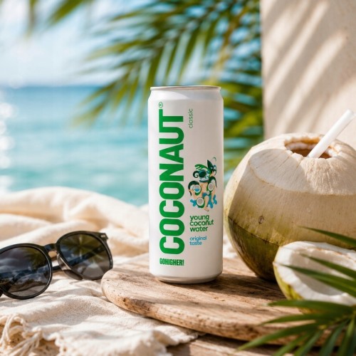 COCONAUT Woda kokosowa 20 szt. w puszce 100% bez cukru elektrolity 320ml