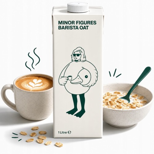 Minor Figures Barista – napój roślinny owsiany, wegański, bez cukru (UK)