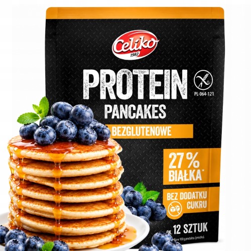 Celiko Pancakes Protein - Mieszanka na naleśniki, bez cukru, bez glutenu