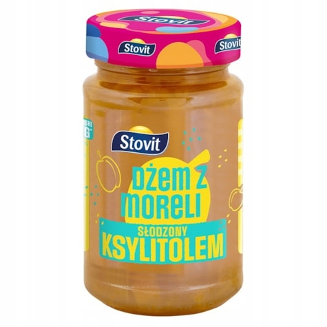 Stovit Dżem Konfitura z Moreli - z ksylitolem , bez cukru (250g)