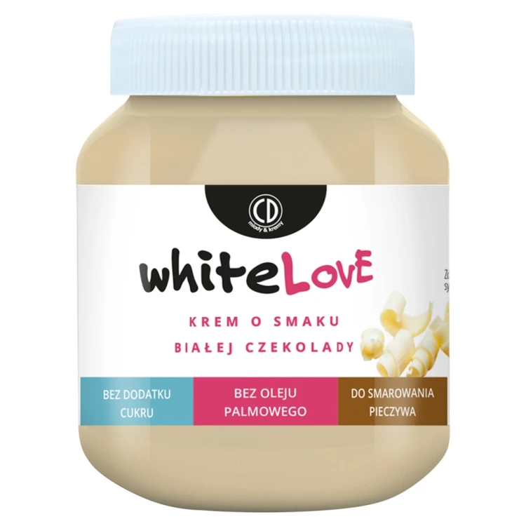 White Love CD - krem o smaku białej czekolady, bez cukru (350g)