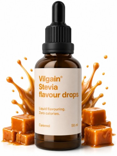 Vilgain Flavour Drops Smak Karmelowy - Krople Słodzące (50ml)