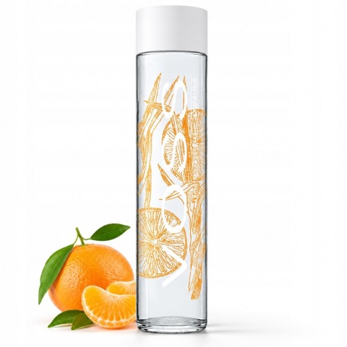 Voss Mandarynka i Trawa Cytrynowa – woda gazowana, w szklanej butelce 375ml