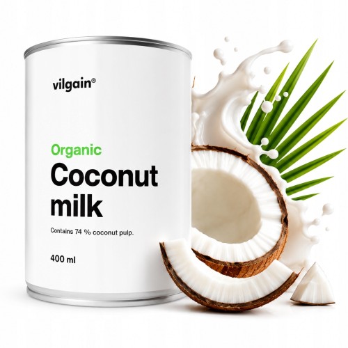 Vilgain Mleko Kokosowe BIO Organic (400ml)