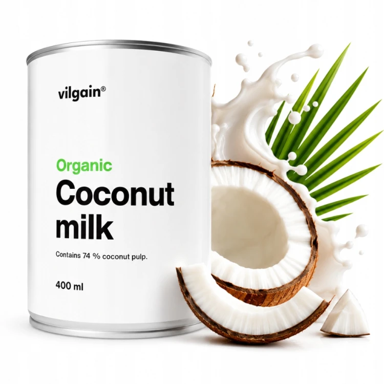 Vilgain Mleko Kokosowe BIO Organic (400ml)