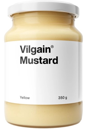 Vilgain Musztarda Pełnotłusta - bez konserwantów, omega-3 (350g)