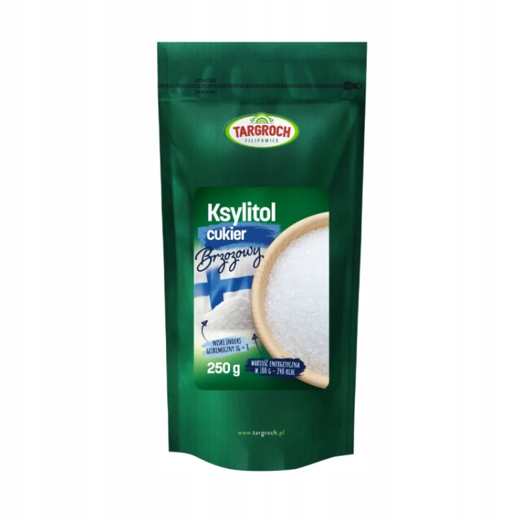 Targroch Ksylitol Danisco - naturalny słodzik, cukier brzozowy (250g)