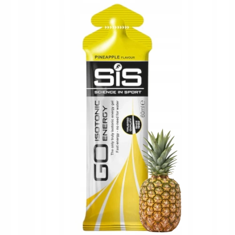 SiS Go Isotonic Energy Gel - żel izotoniczny, energetyczny, ananas, 60ml