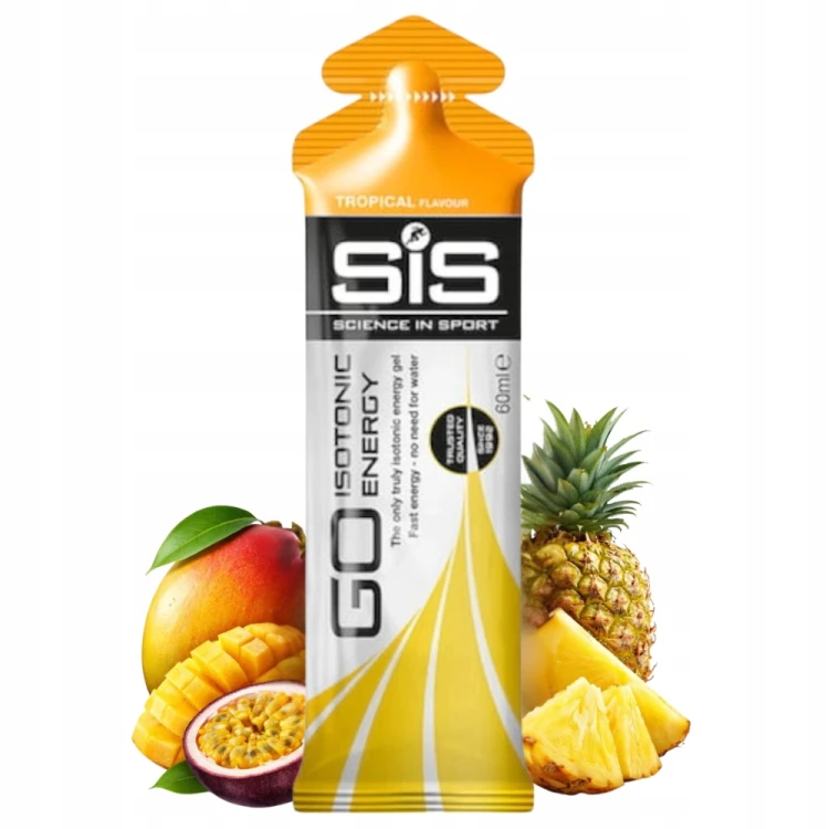SiS Go Isotonic Energy Gel - żel izotoniczny, energetyczny, tropikalny 60ml