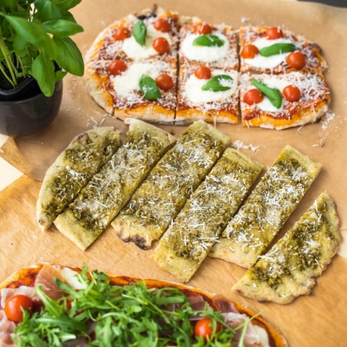 Vilgain Pinsa Romana - spód ciasto do pizzy, oliwa z oliwek, włoska (250g)