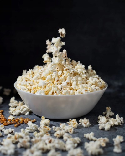 Vilgain Popcorn do Mikrofalówki BIO - naturalny, włoska kukurydza, błonnik