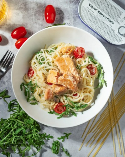 Vilgain Filet z Łososia - w sosie własnym, wysokobiałkowe (170g)