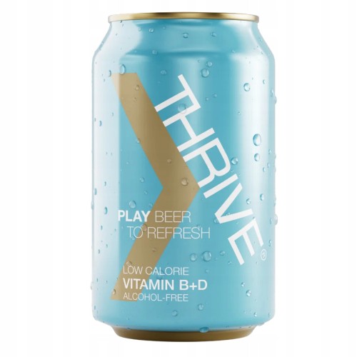 Thrive 0% Play IPA - Funkcjonalne, piwo bezalkoholowe, witaminy (Belgia)