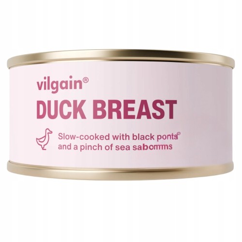Vilgain Pierś z kaczki - 98% Mięsa, wysokobiałkowe (100g)
