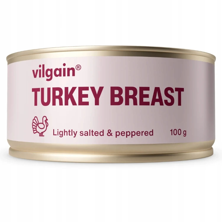 Vilgain Pierś z Indyka - 98% Mięsa, wysokobiałkowe (100g)