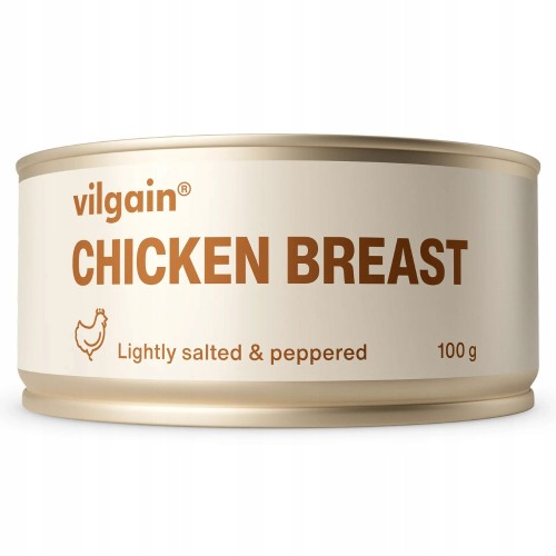 Vilgain Pierś z Kurczaka - 98% Mięsa, wysokobiałkowe (100g)