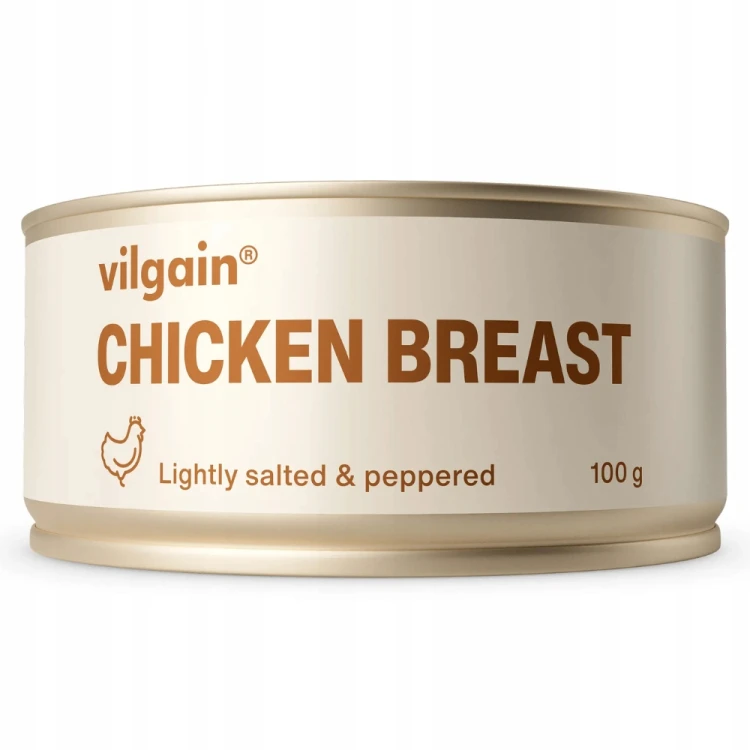 Vilgain Pierś z Kurczaka - 98% Mięsa, wysokobiałkowe (100g)