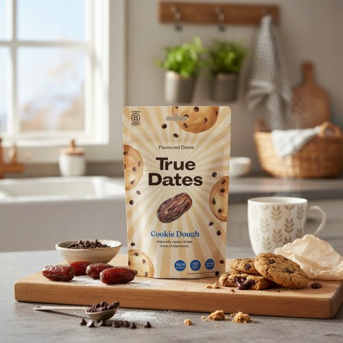 True Dates Cookie Dough - Daktyle Ciasteczkowe, bez cukru (100g)