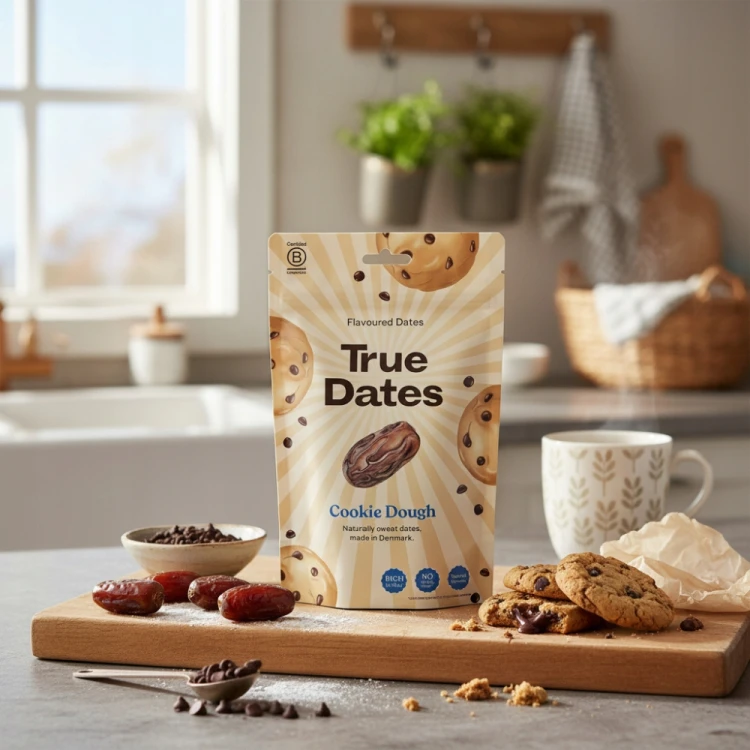 True Dates Cookie Dough - Daktyle Ciasteczkowe, bez cukru (100g)