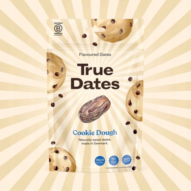 True Dates Cookie Dough - Daktyle Ciasteczkowe, bez cukru (100g)