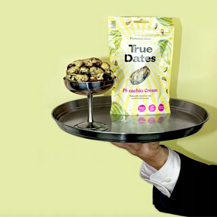 True Dates Pistachio Cream - Daktyle Pistacjowe, bez cukru (100g)