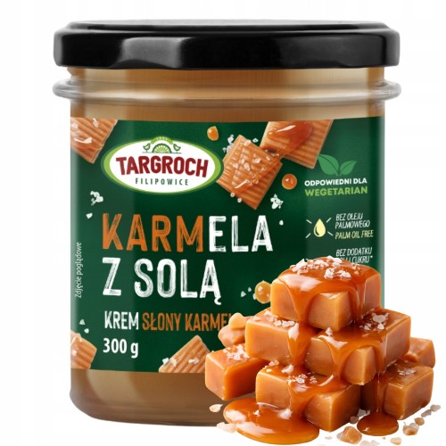 Targroch Karmela - Krem Słony Karmel, bez cukru (300g)