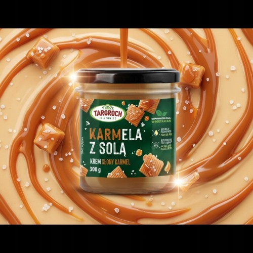 Targroch Karmela - Krem Słony Karmel, bez cukru (300g)