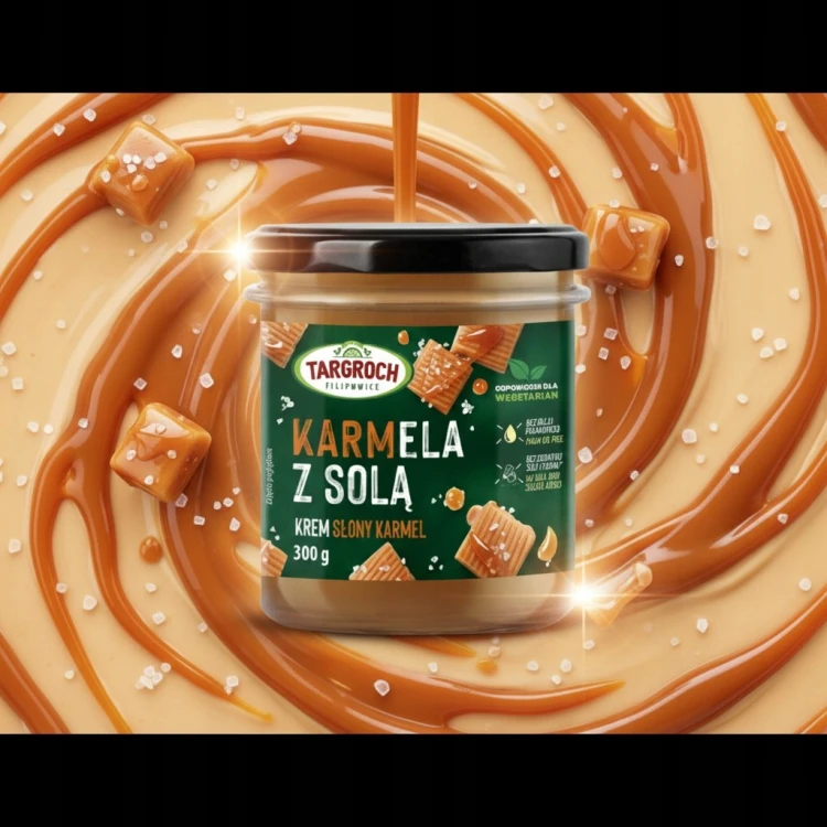 Targroch Karmela - Krem Słony Karmel, bez cukru (300g)