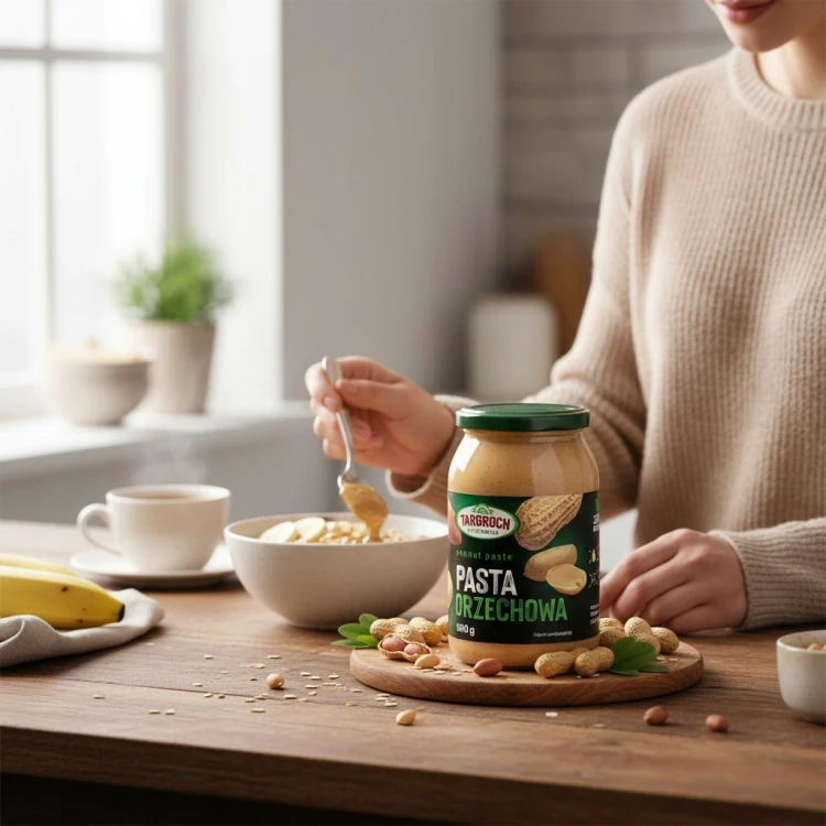 Targroch Pasta Orzechowa - bez cukru, 100% orzechów, KETO (900g)