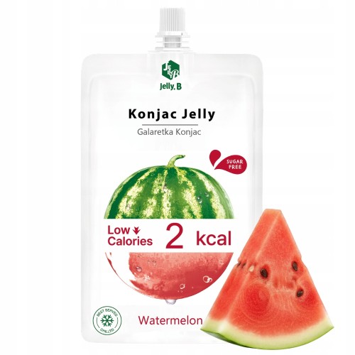 Jelly.B Konjac Jelly Arbuz - galaretka do picia, bez cukru (KETO)