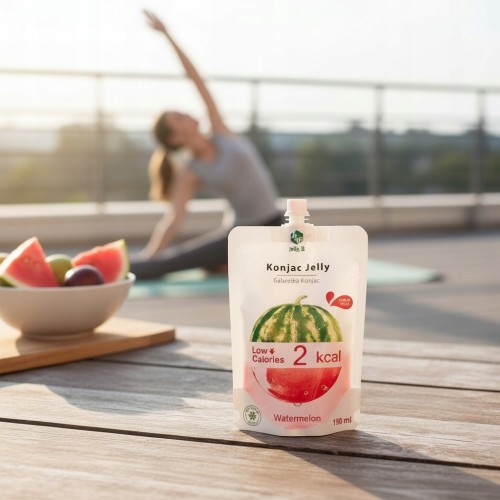 Jelly.B Konjac Jelly Arbuz - galaretka do picia, bez cukru (KETO)