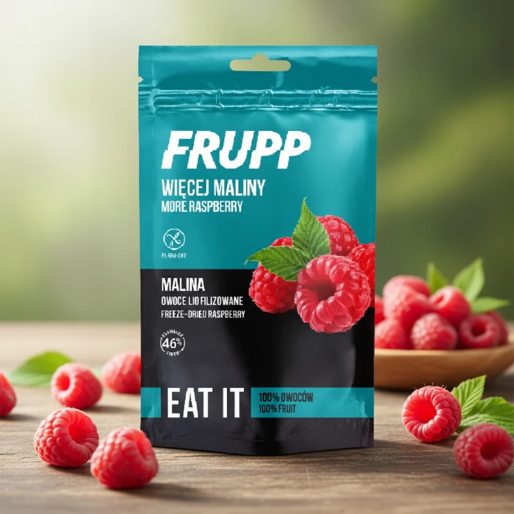 Frupp Celiko MIX Smaków - 8 szt. Owoce liofilizowane, bez cukru (15g)