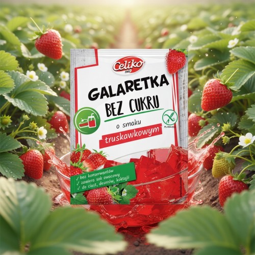 Celiko Galaretka MIX Smaków - 18 szt. bez cukru, bez glutenu