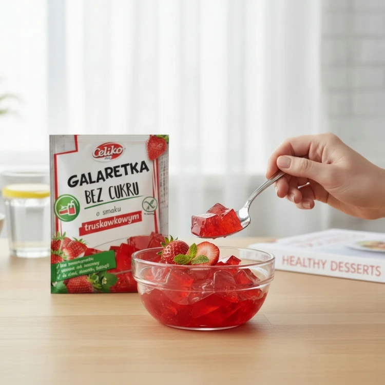 Celiko Galaretka MIX Smaków - 18 szt. bez cukru, bez glutenu