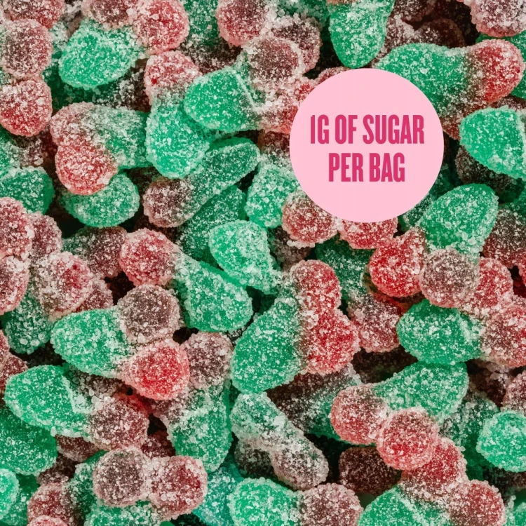 Pandy Żelki MIX 6 Smaków - 1g cukru w opakowaniu (Szwecja)