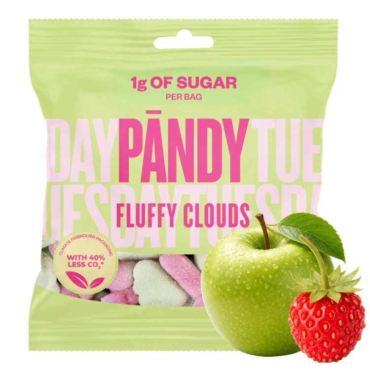 Pandy Żelki MIX 6 Smaków - 1g cukru w opakowaniu (Szwecja)