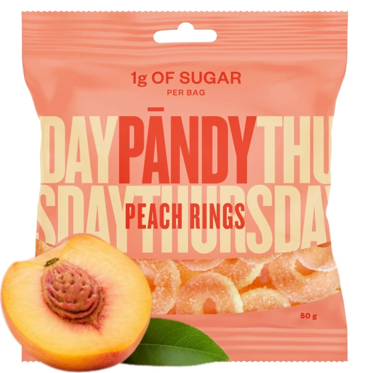 Pandy Żelki MIX 6 Smaków - 1g cukru w opakowaniu (Szwecja)