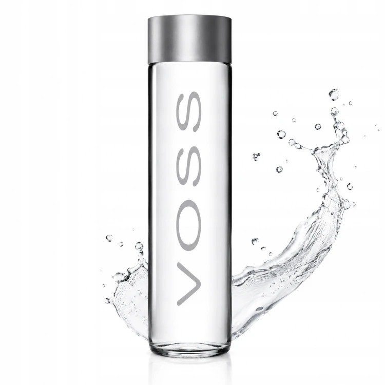Voss – woda artezyjska niegazowana, w szklanej butelce 375 ml
