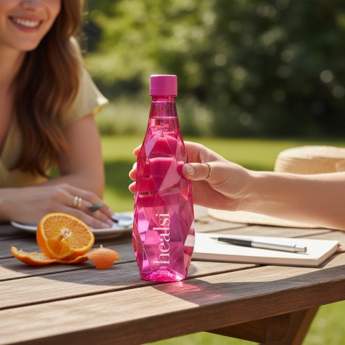 Healsi Pink Woda Alkaliczna Niegazowana (500ml)