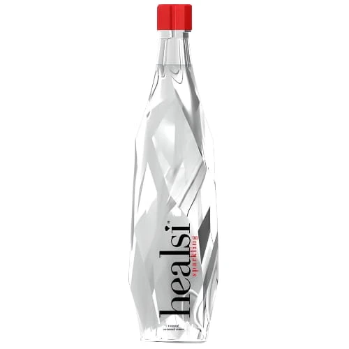 Healsi Woda Alkaliczna Gazowana Szkło (400ml)