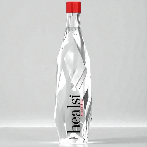 Healsi Woda Alkaliczna Gazowana Szkło (400ml)