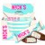 Nick's Coconut i Peanuts fudge MIX 8 szt Baton Kokosowy Orzechowy Bez Cukru