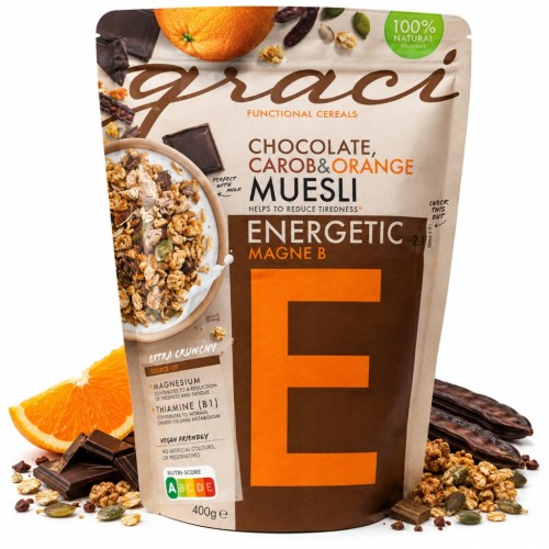 Graci Musli Funkcjonalne Energetic Magne B 400g