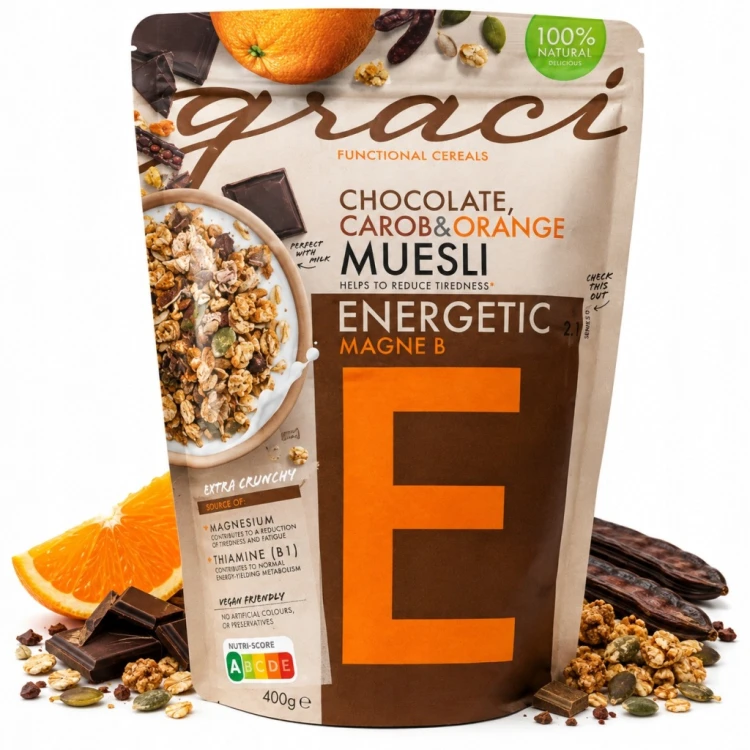 Graci Musli Funkcjonalne Energetic Magne B 400g