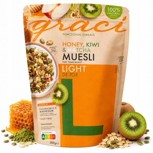 Graci Musli Funkcjonalne Light De-Tox 300g