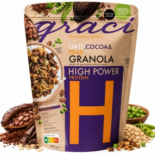 Graci Granola Funkcjonalna Hi Power Protein 300g
