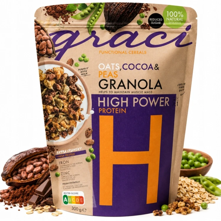Graci Granola Funkcjonalna Hi Power Protein 300g